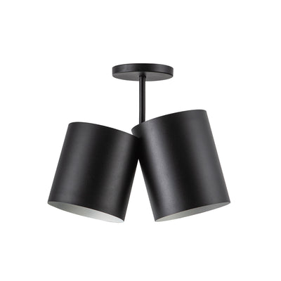 Keiko 14-in Aluminum Semi-Flush Mount