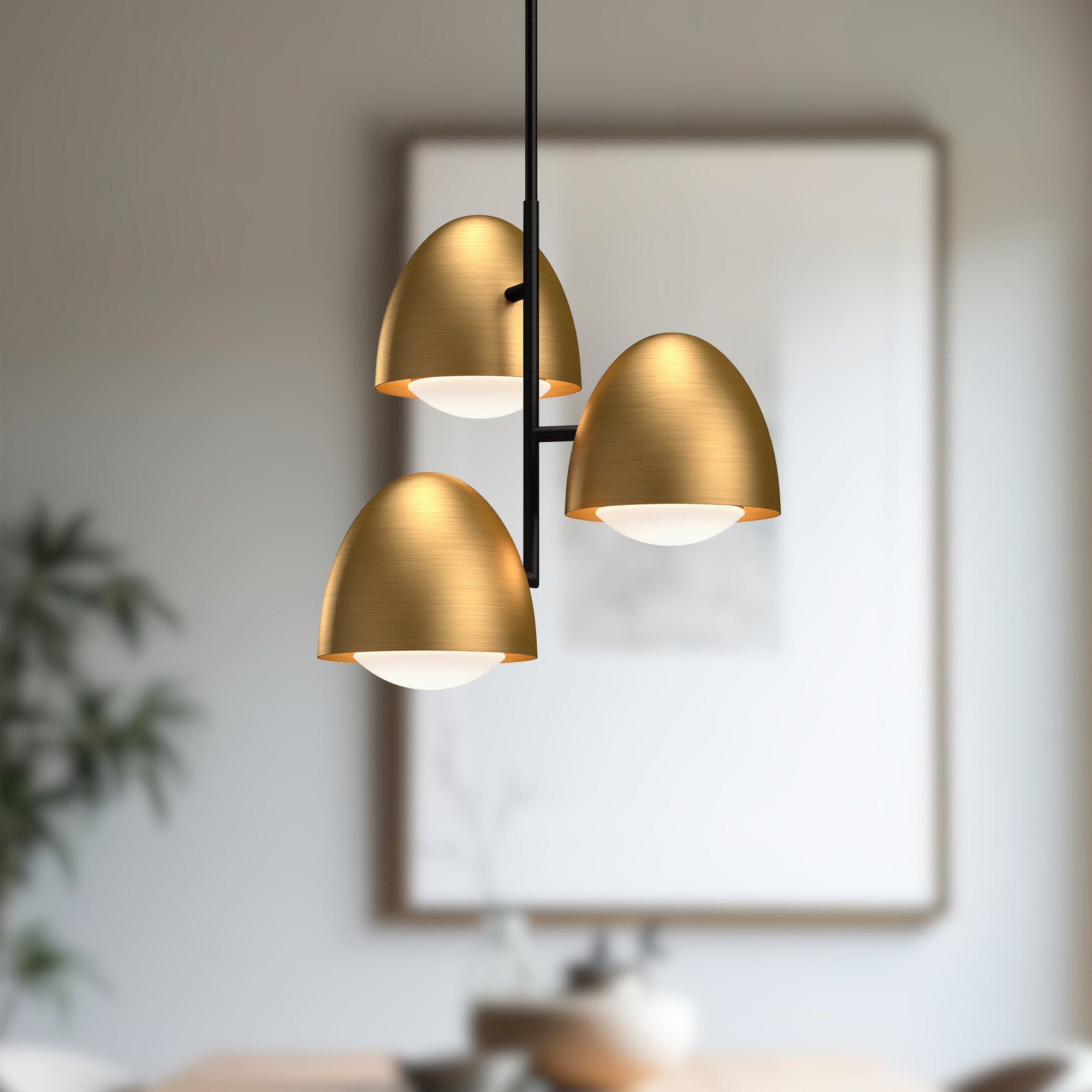 Kenji 24-in Steel Chandelier