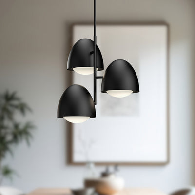 Kenji 24-in Steel Chandelier