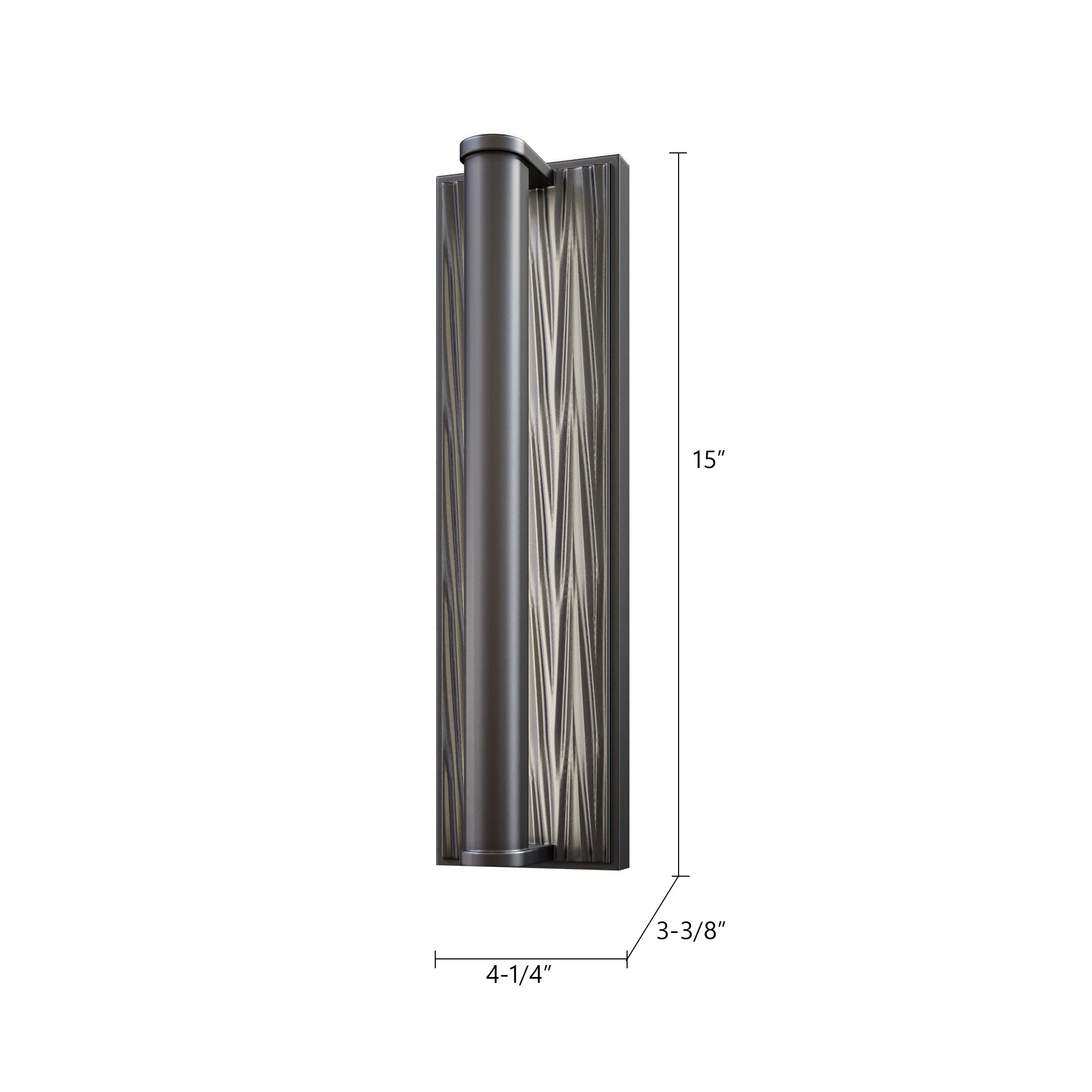 Kensington 15-in Steel Vanity Light