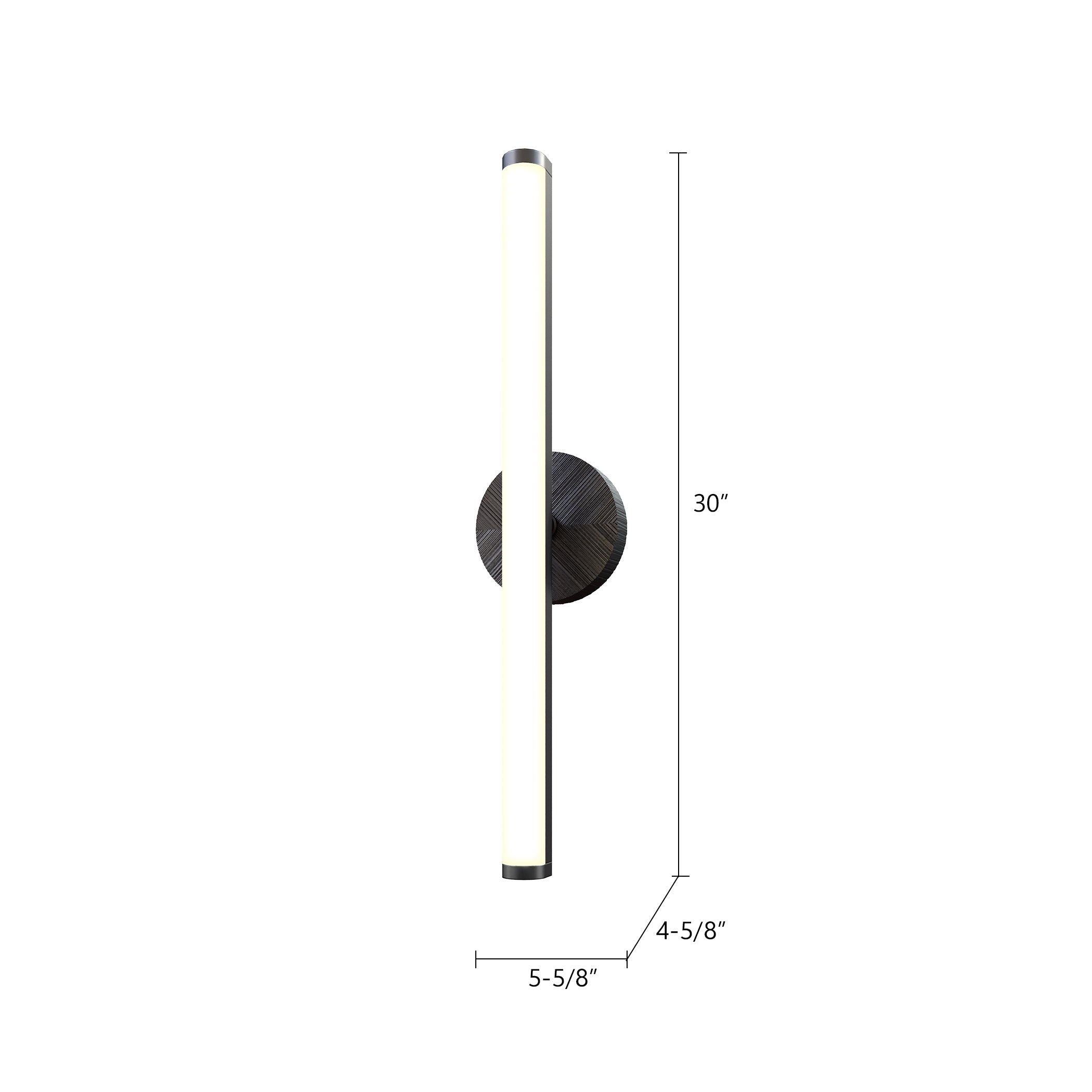 Kensington 30-in Steel Vanity Light
