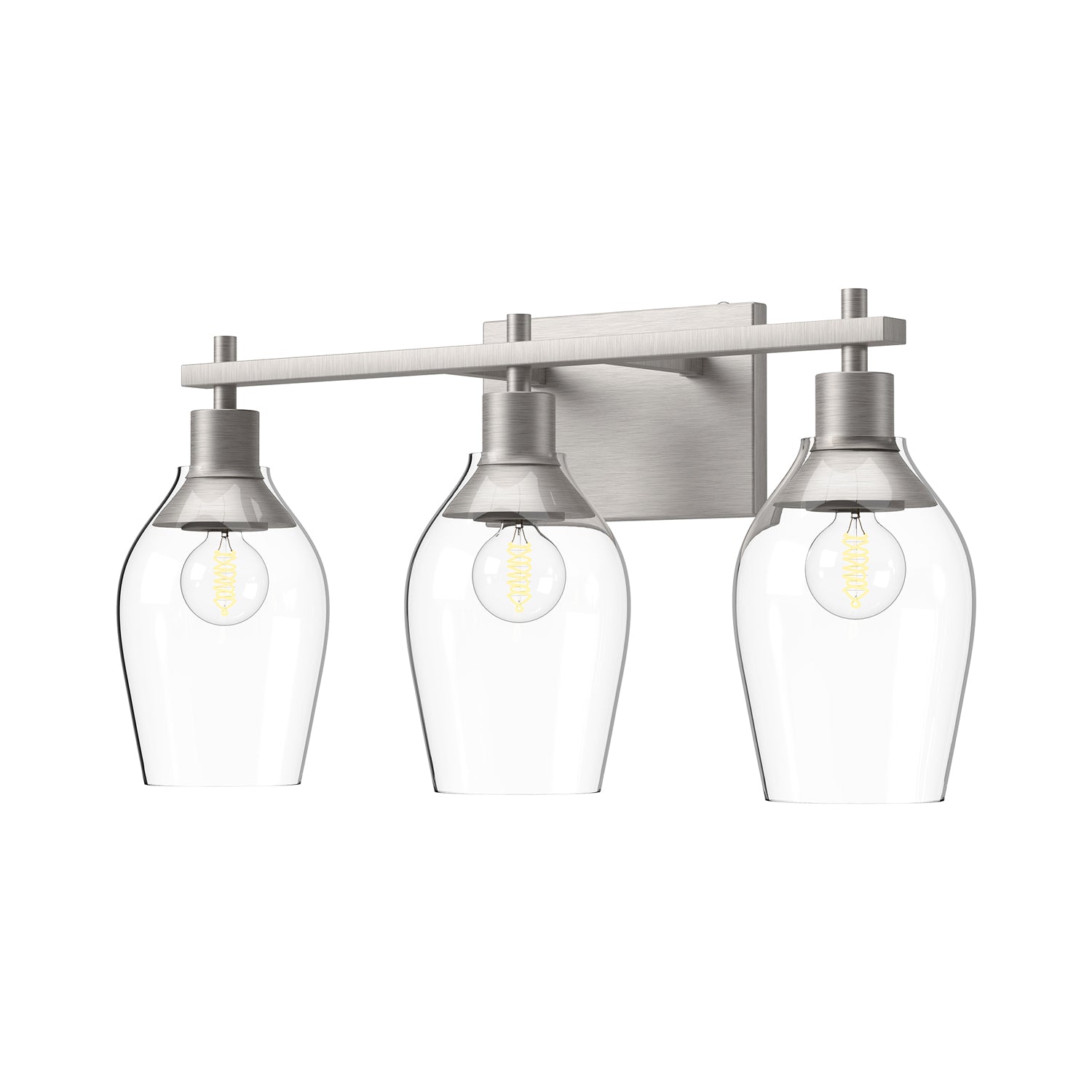 Kingsley 22-in Steel Vanity Light
