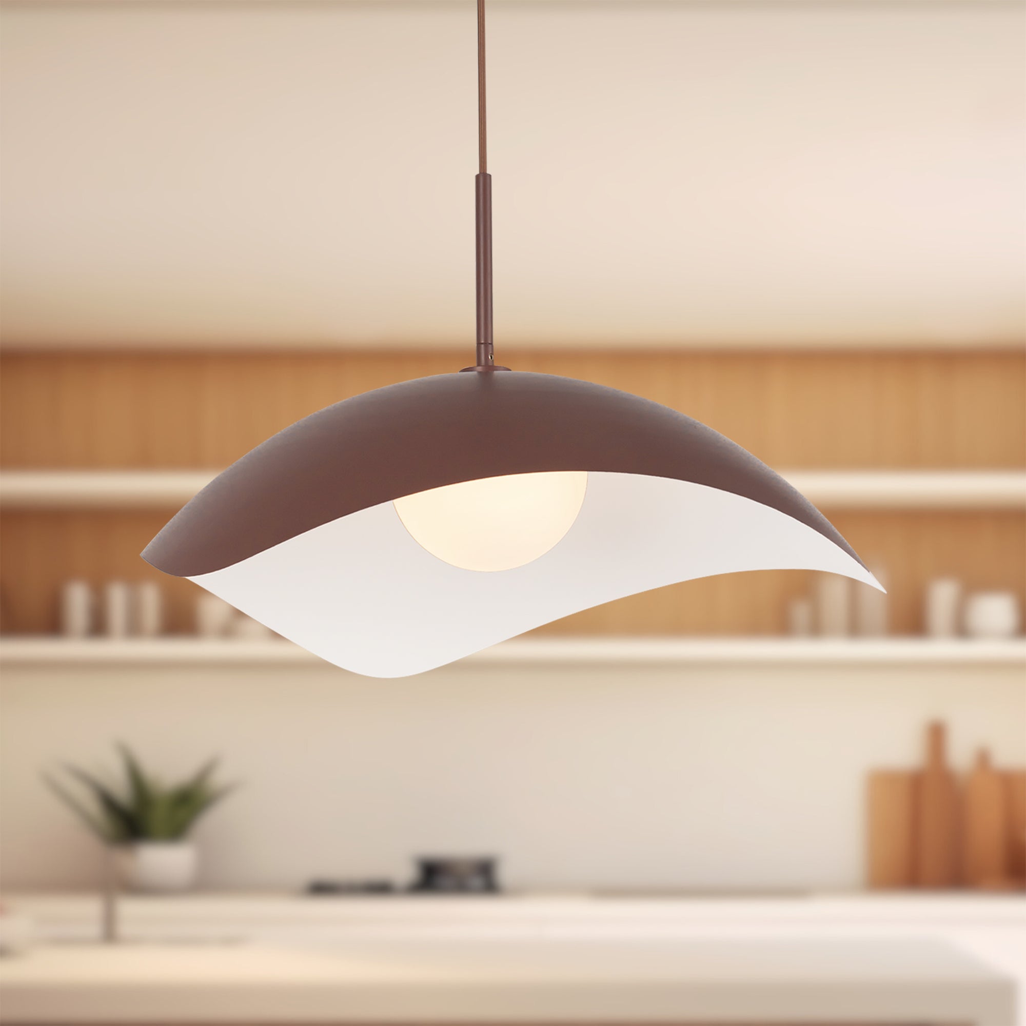 Kirby 22-in Steel Pendant