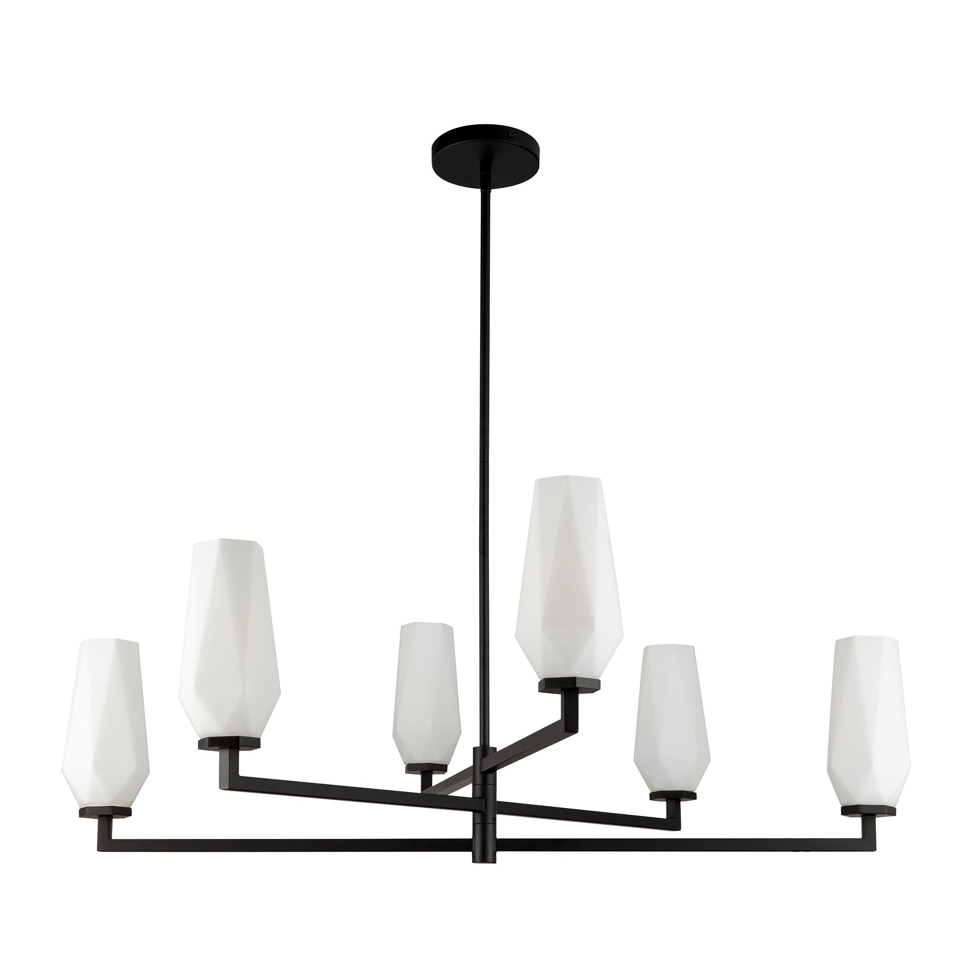 Krysta 35-in Steel Chandelier