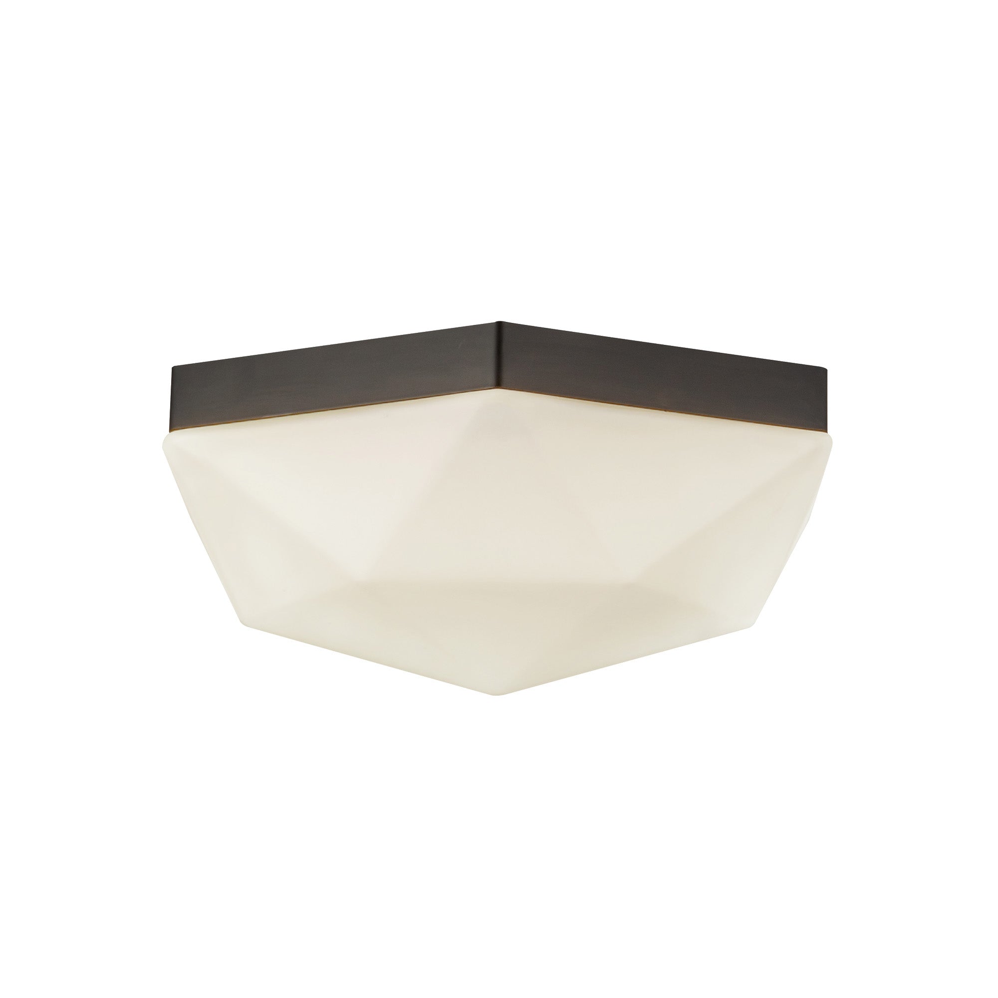 Krysta 12-in Steel Flush Mount