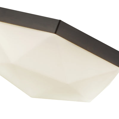 Krysta 12-in Steel Flush Mount