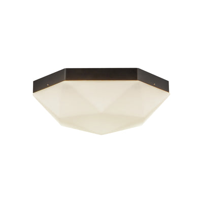 Krysta 12-in Steel Flush Mount