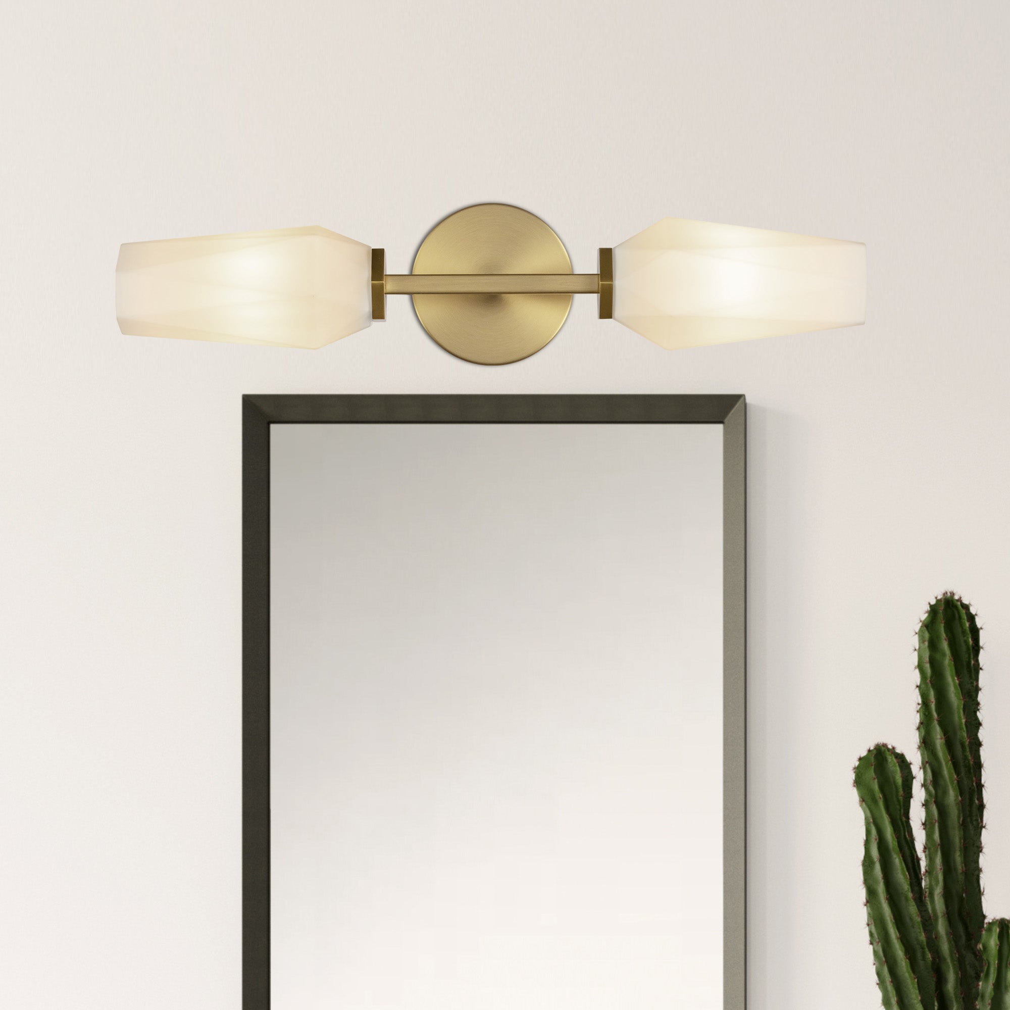 Krysta 20-in Steel Vanity Light