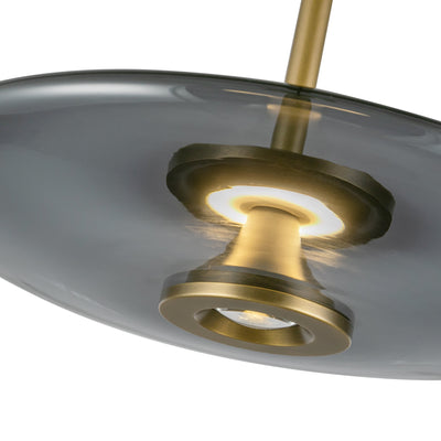 Kyoto 18-in Aluminum Pendant