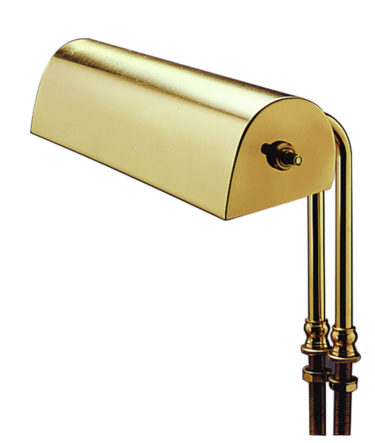 7-inch Lectern Polished Brass Task Lamp