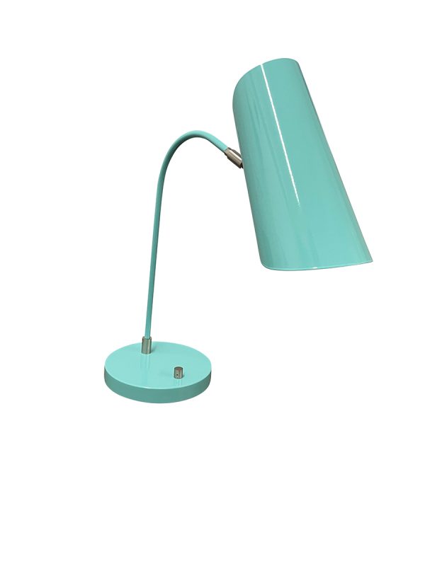 23-inch Logan Mint Satin Nickel Table Lamp