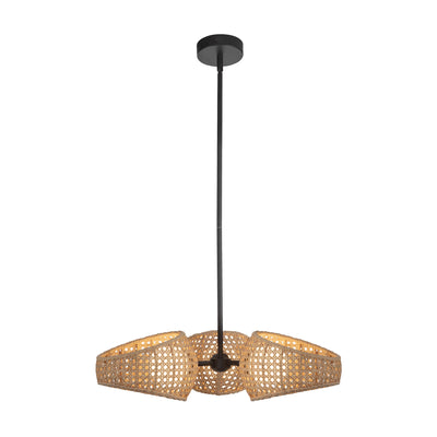 Lanai 3 Head Steel Chandelier