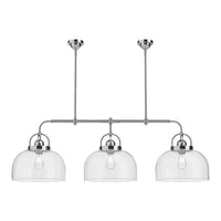 Lancaster 55-in Steel Linear Pendant