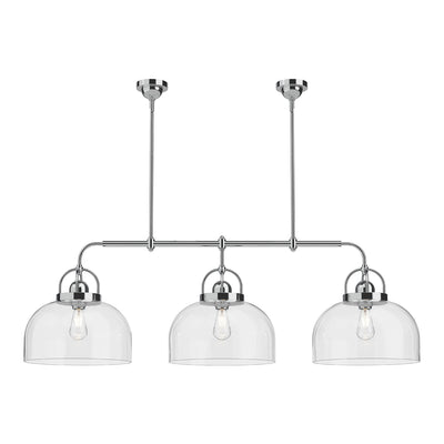 Lancaster 55-in Steel Linear Pendant