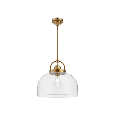 Lancaster 15-in Steel Pendant