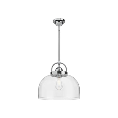 Lancaster 15-in Steel Pendant