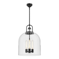 Lancaster 16-in Steel Pendant