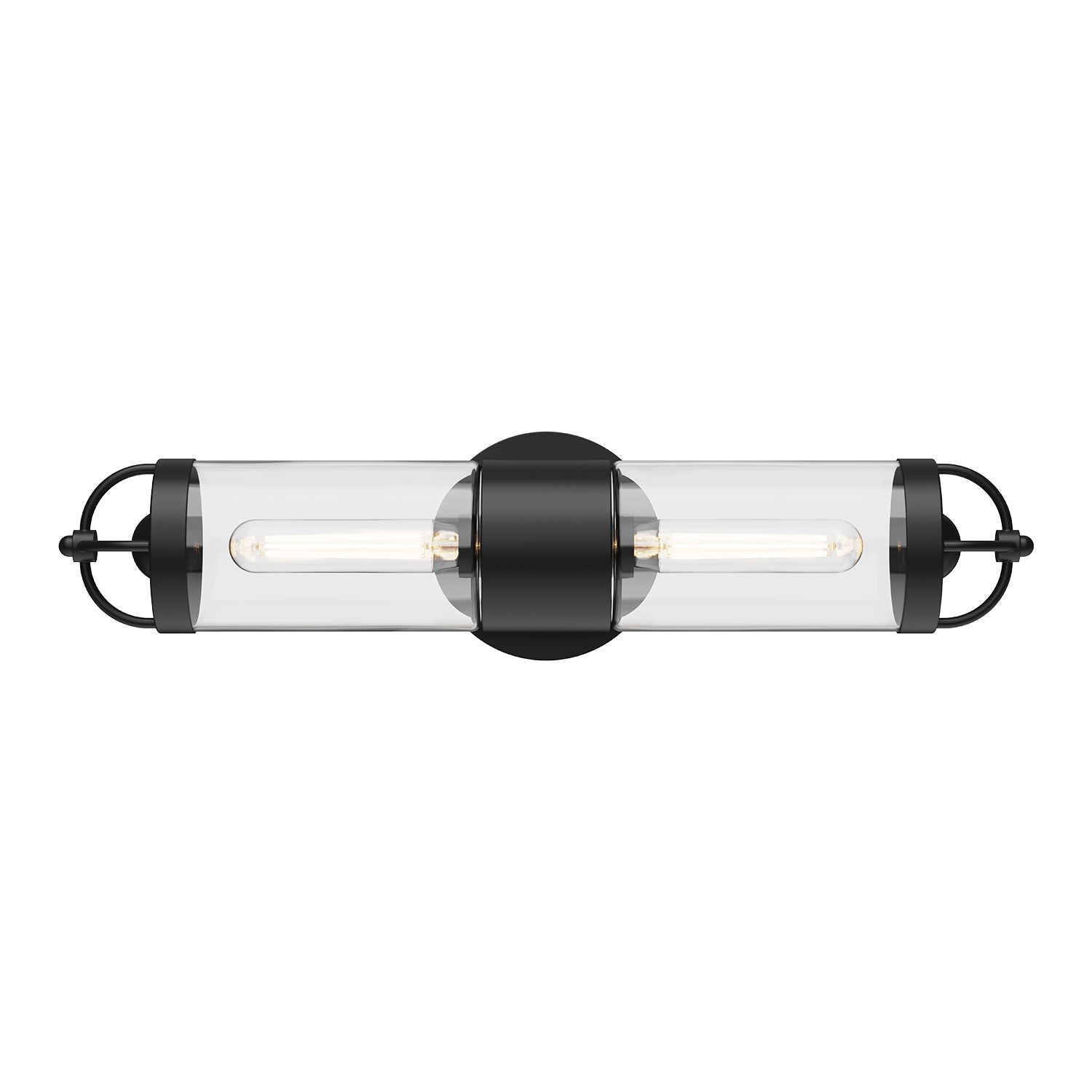 Lancaster 5-in 2 Lights Steel Vanity Light