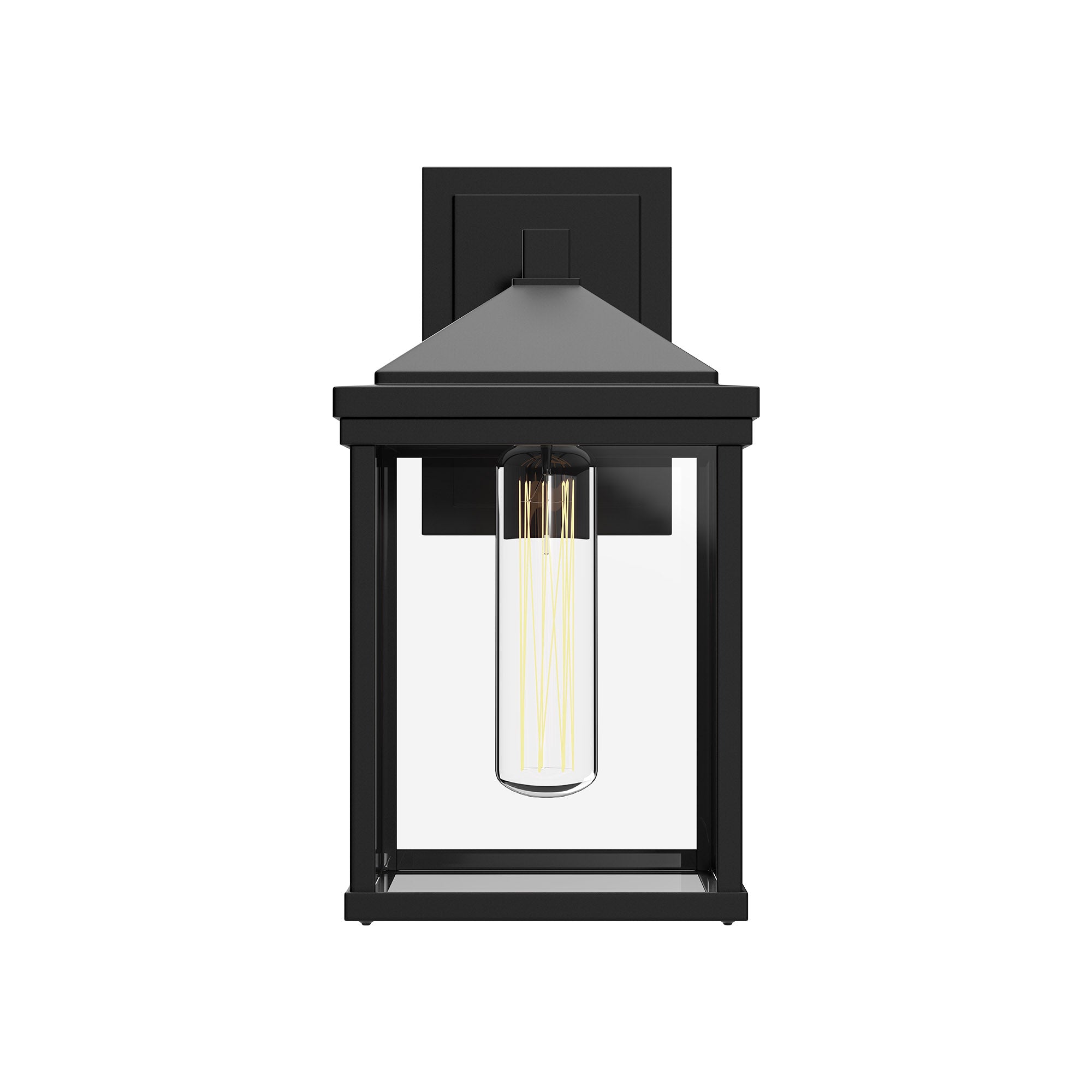 Larchmont 6-in Steel Outdoor Wall Sconce
