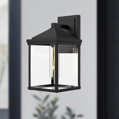 Larchmont 6-in Steel Outdoor Wall Sconce
