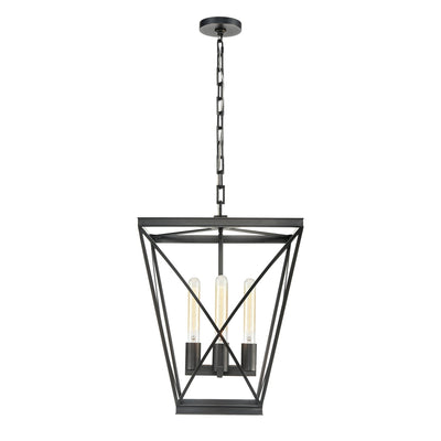 lattice-16-in-steel-pendant