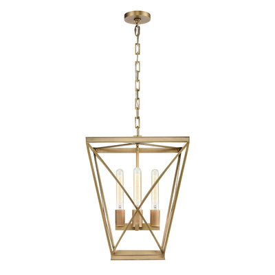 lattice-16-in-steel-pendant