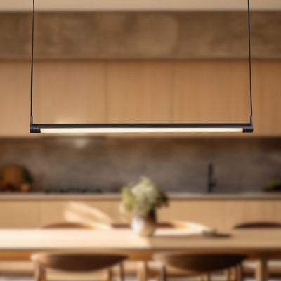 Laurence 41-in Steel Linear Pendant