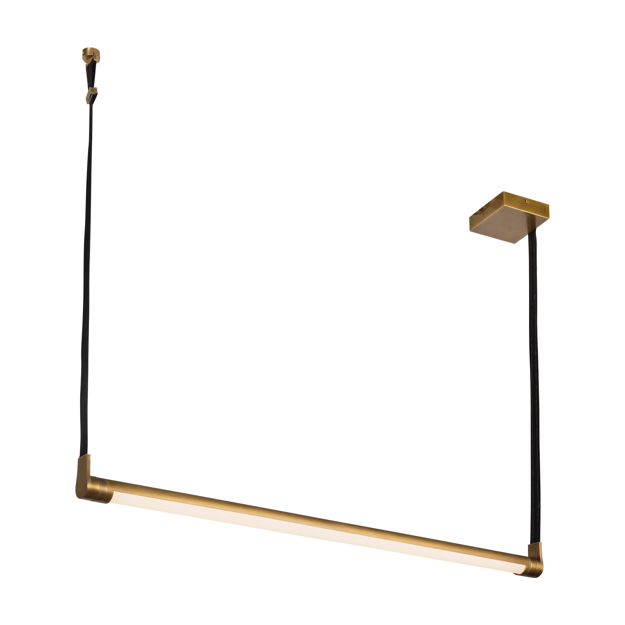 Laurence 41-in Steel Linear Pendant