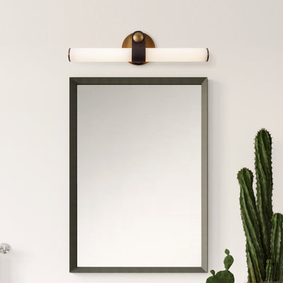 Ledger 20-in Steel Vanity Light