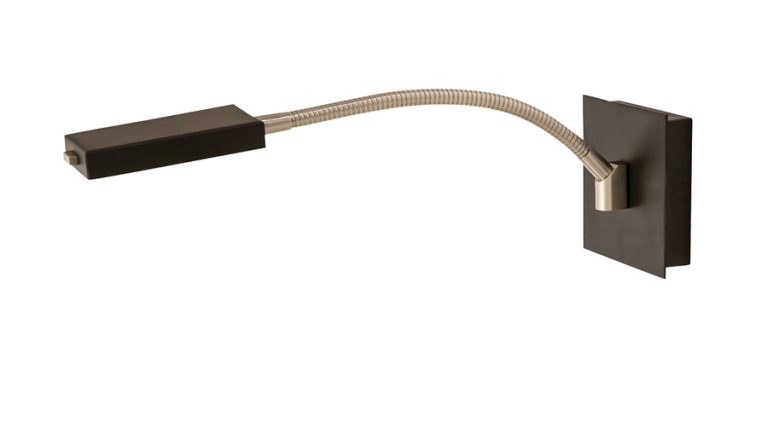 5-inch Lewis Black Wall Swing Lamp