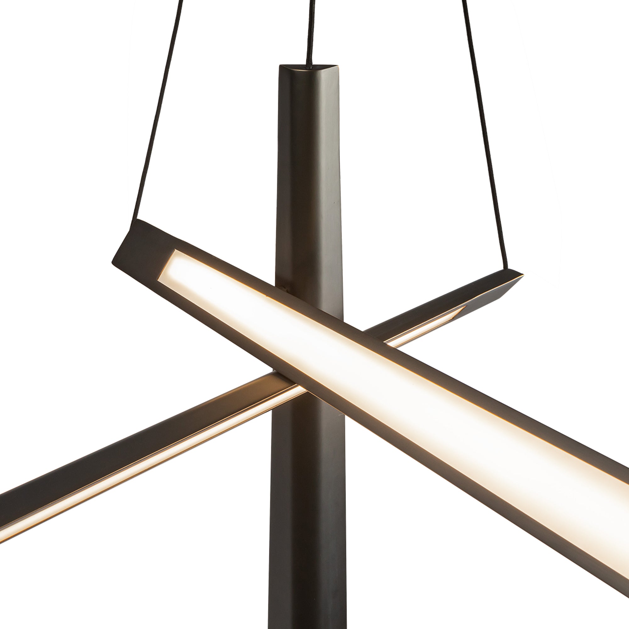 Lex 27-in Steel Chandelier