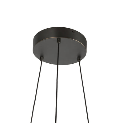 Lex 27-in Steel Chandelier