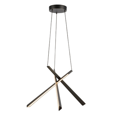 Lex 27-in Steel Chandelier