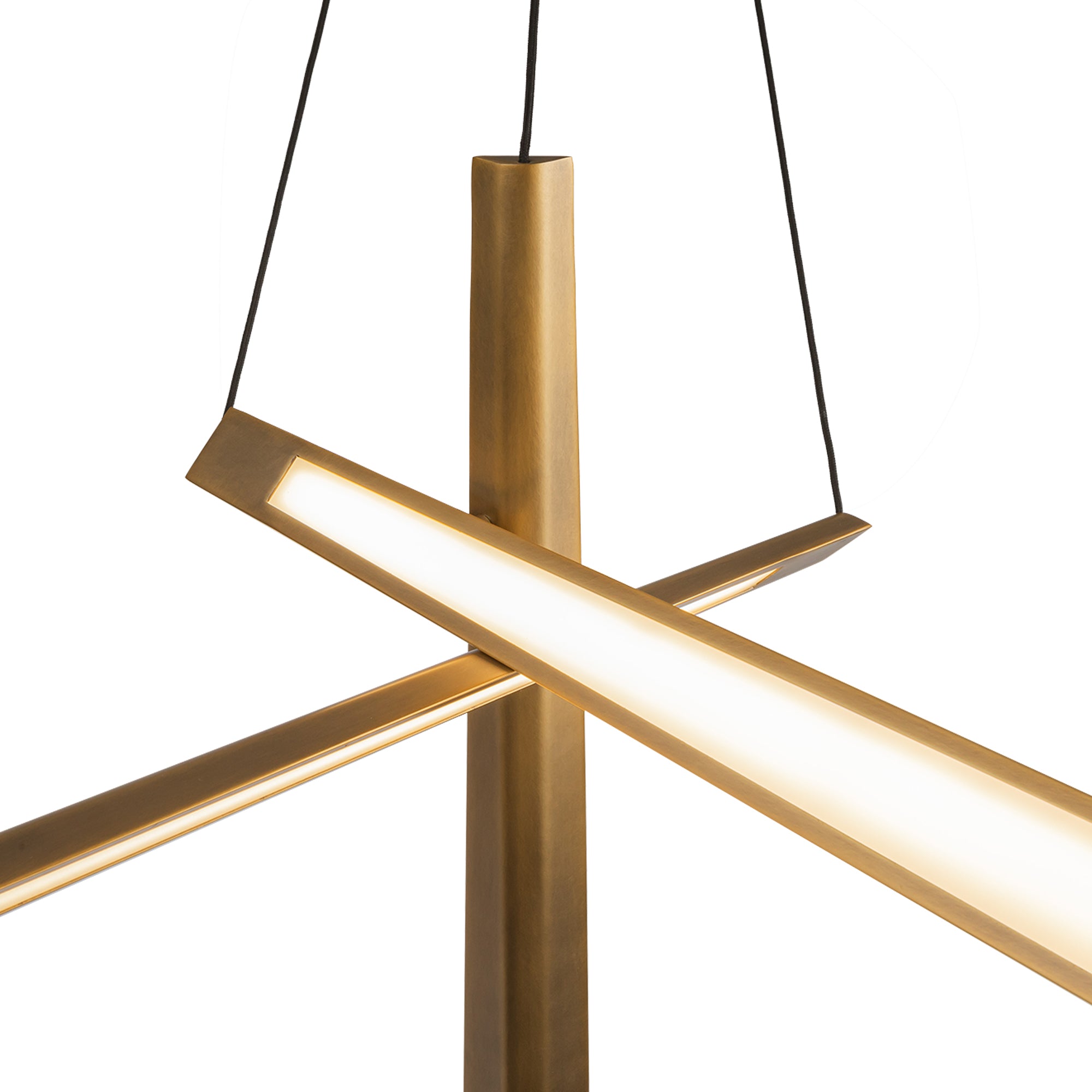 Lex 27-in Steel Chandelier