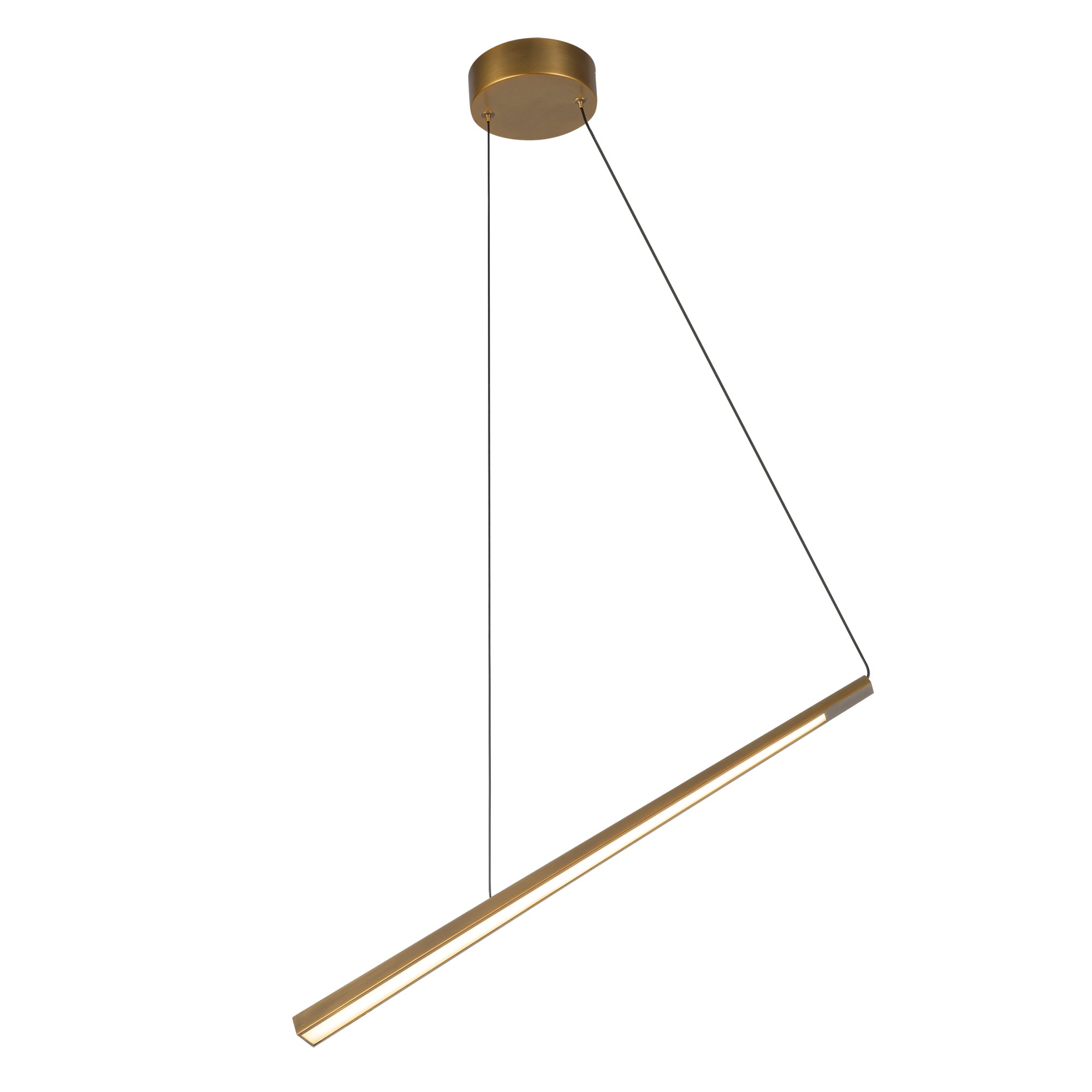 Lex 24-in Steel Linear Pendant