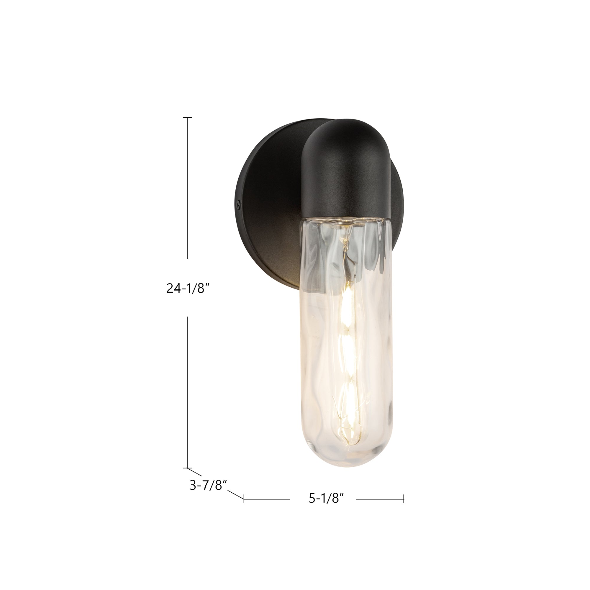 Lima 10-in Aluminum Outdoor Wall Light