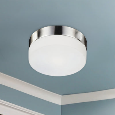 Lomita 12-in Steel Flush Mount