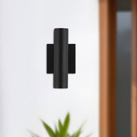 Lorna 9-in (2-in Dia.) Aluminum Up & Down Wall Sconce