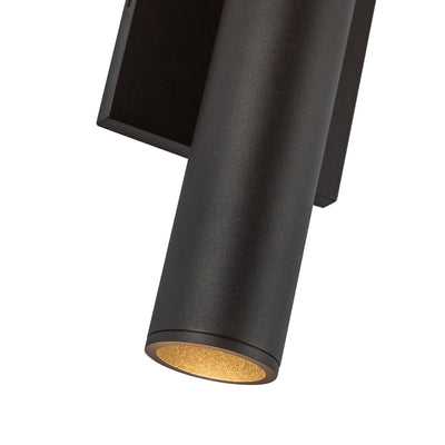 Lorna 12-in (2-in Dia.) Aluminum Up & Down Wall Sconce