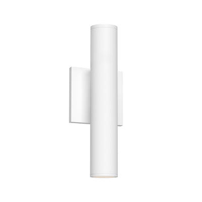 Lorna 12-in (2-in Dia.) Aluminum Up & Down Wall Sconce