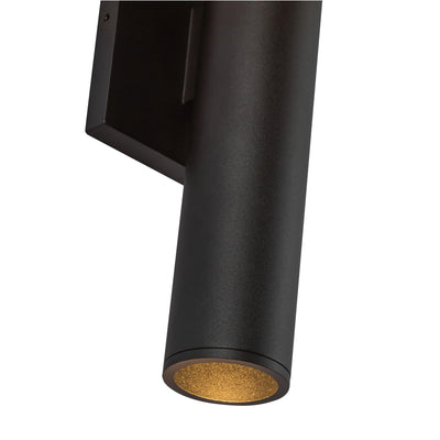 Lorna 9-in (2-in Dia.) Aluminum Outdoor Wall Sconce