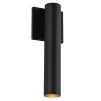 Lorna 12-in (2-in Dia.) Aluminum Outdoor Wall Sconce