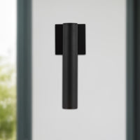 Lorna 12-in (2-in Dia.) Aluminum Outdoor Wall Sconce