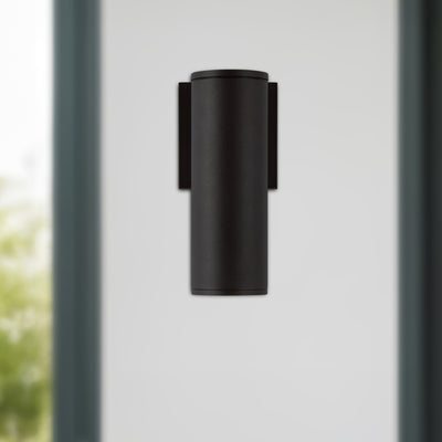 Lorna 9-in (3-in Dia.) Aluminum Outdoor Wall Sconce