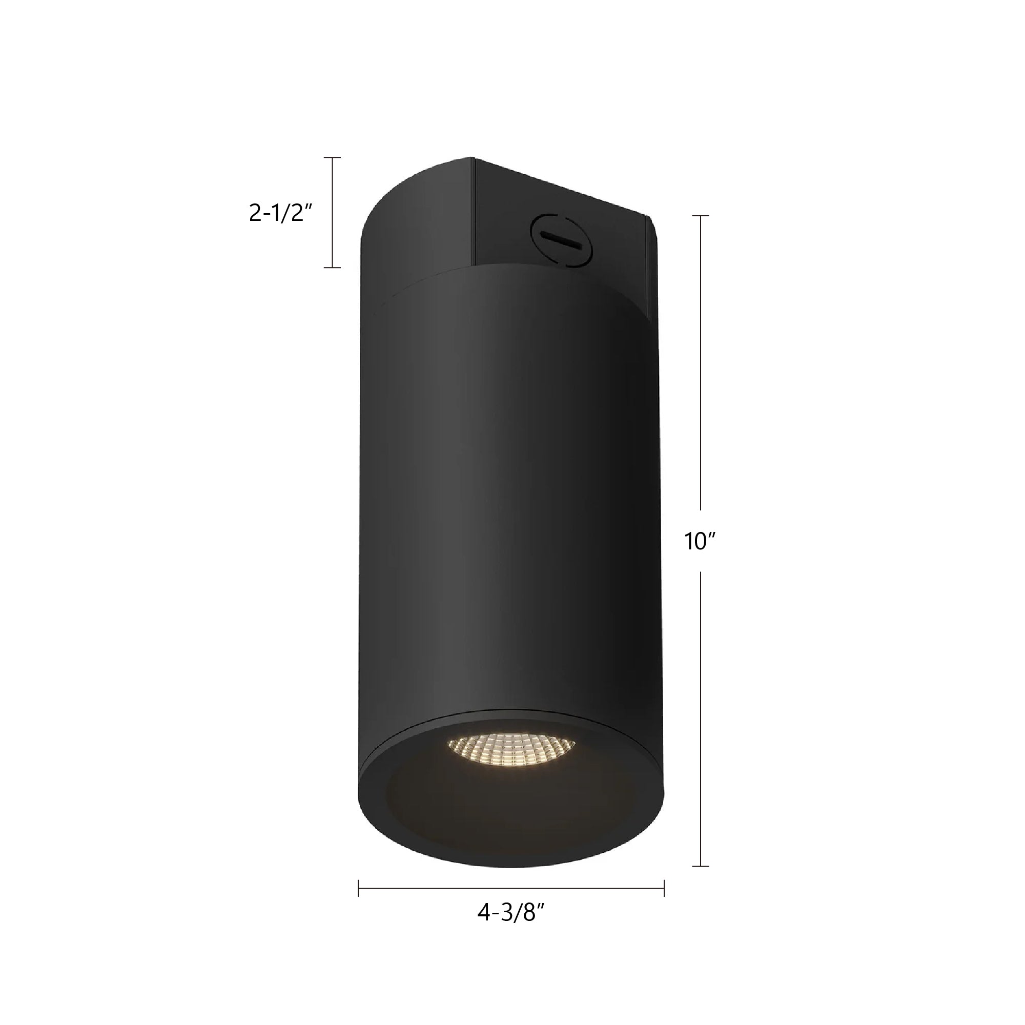 Lorna 10-in (4-in Dia.) Aluminum Flush Mount
