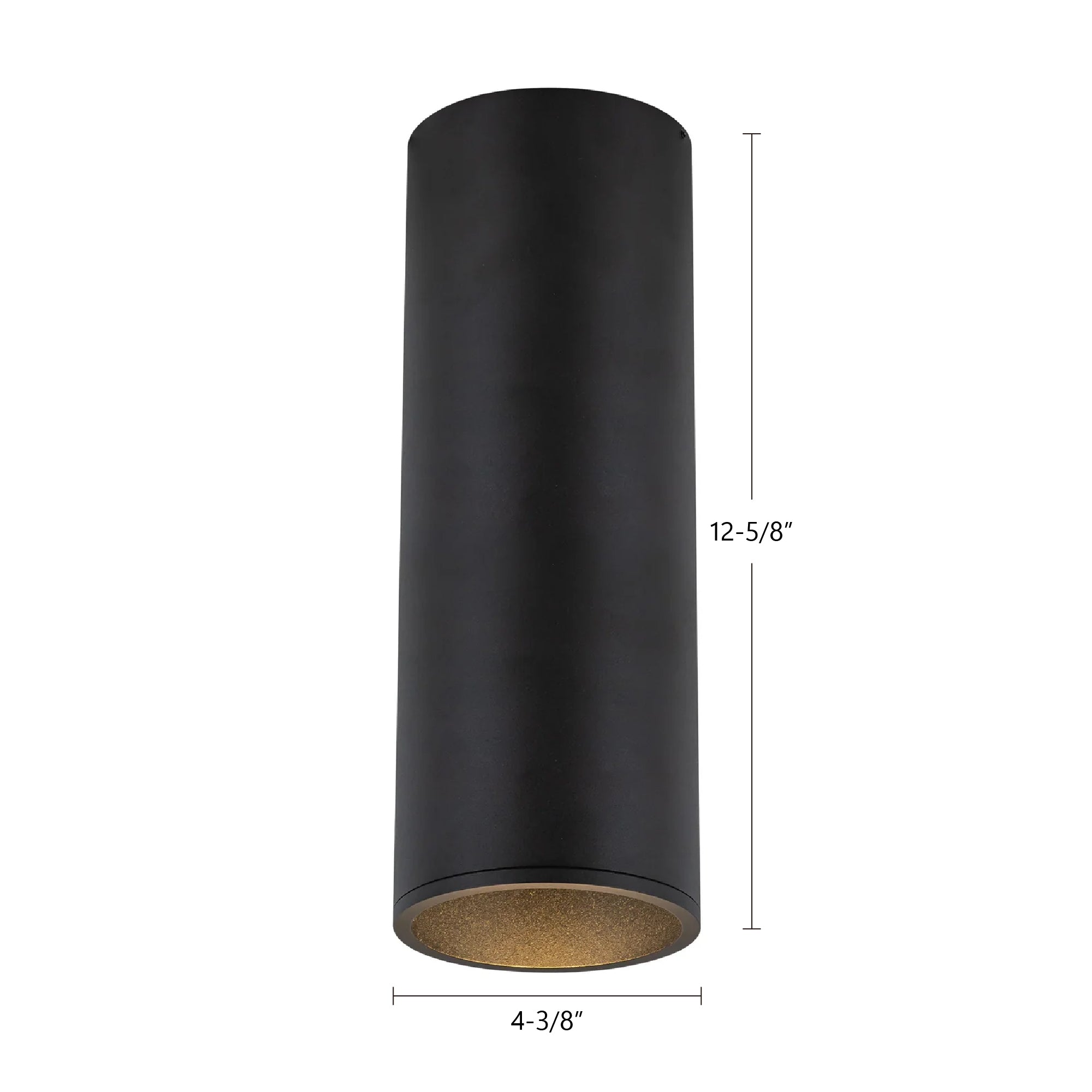 Lorna 12-in (4-in Dia.) Aluminum Flush Mount