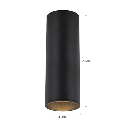 Lorna 12-in (4-in Dia.) Aluminum Flush Mount