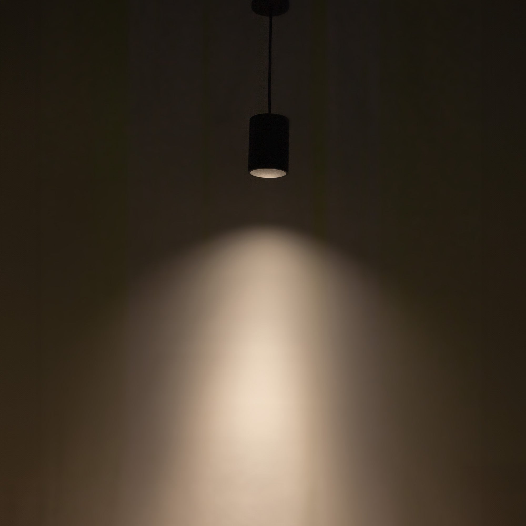 Lorna 6-in Short Cylinder Damp-Rated LED Pendant (4-in Dia.)