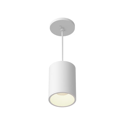 Lorna 6-in Short Cylinder Damp-Rated LED Pendant (4-in Dia.)