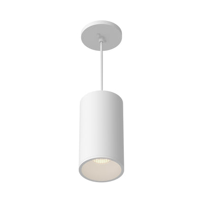 Lorna 8-in Cylinder Damp-Rated LED Pendant (4-in Dia.)